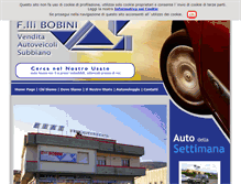 Tablet Screenshot of bobiniauto.com